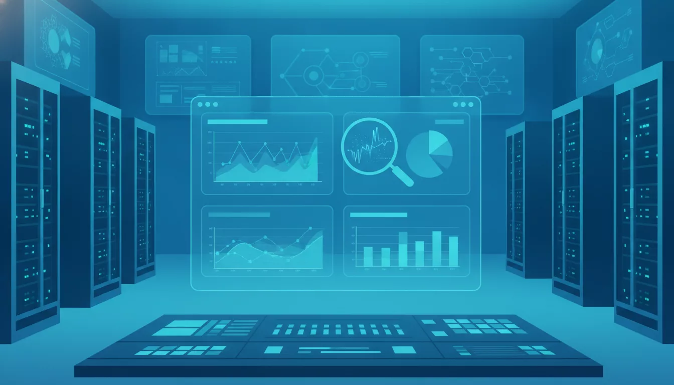 Centre de supervision et monitoring réseau informatique