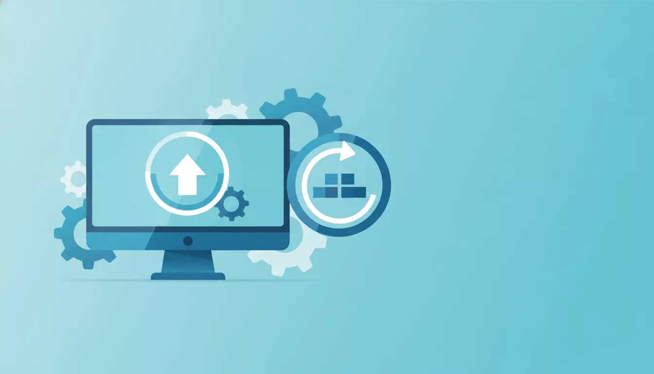 Service de mise à jour et de maintenance informatique