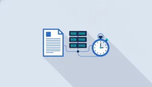 Illustration d'un contrat de services informatiques et d'un tableau de niveaux de service